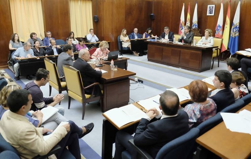 Pleno del Ayuntamiento de Santander