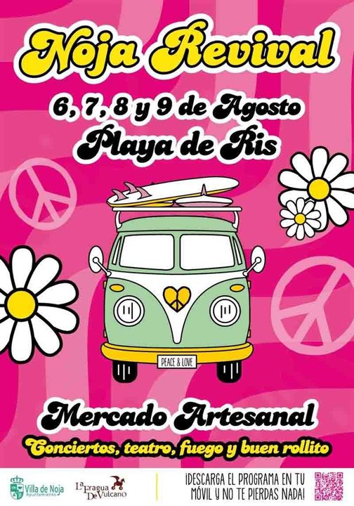 Cartel del mercado artesanal 'Noja Revival'