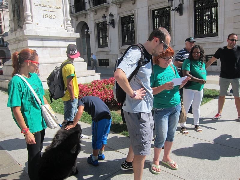 Manifestación de la PAH