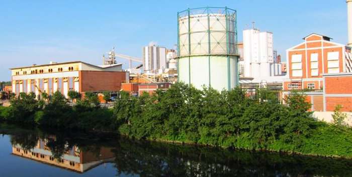 Fábrica de Solvay en Barreda