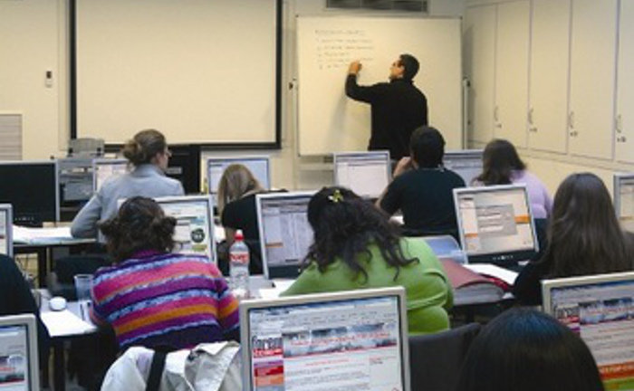 Un instante de una clase impartida en por FOREM