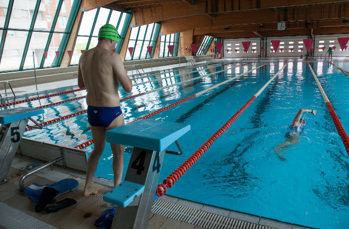 Instalaciones de las piscinas de Cros