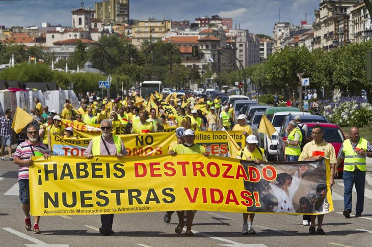 Los afectados por los derribos llevan mucho tiempo movilizándose para reclamar soluciones