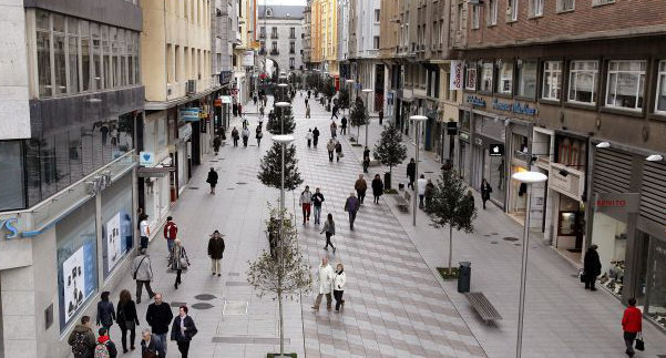 Calle Juan de Herrera en Santander