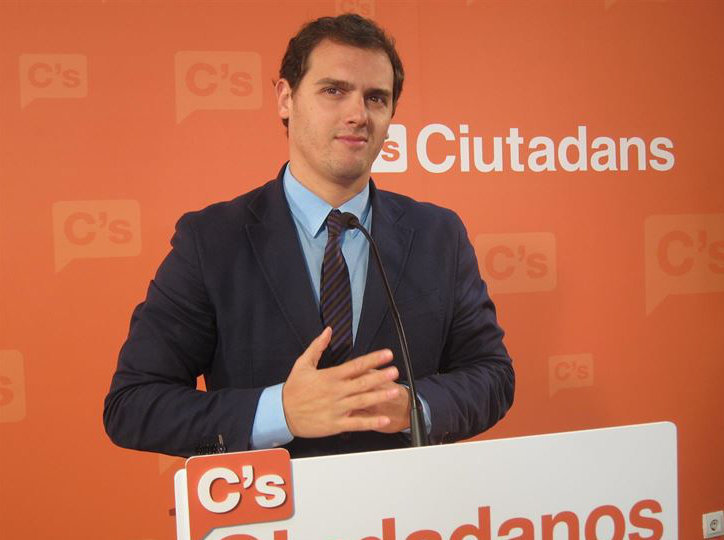 El presidente de la formación naranja, Albert Rivera