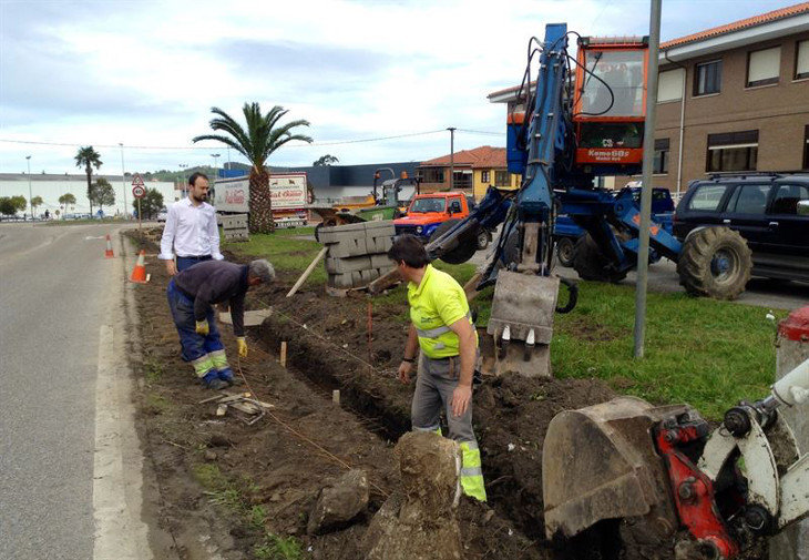 Se construirá un tramo de acera de 80 metros lineales y de 1,5 metros de anchura