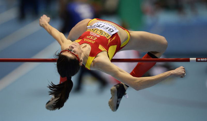 Ruth Beitia suma un nuevo metal a su palmarés tres años y medio después de retirarse