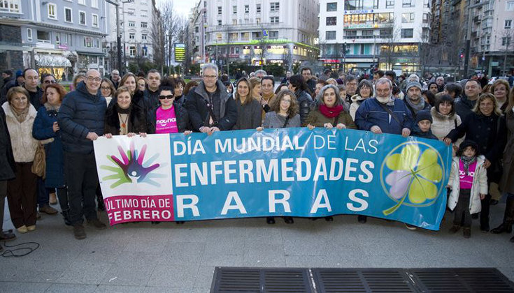 Santander ha querido hacer visibles los problemas de las enfermedades raras