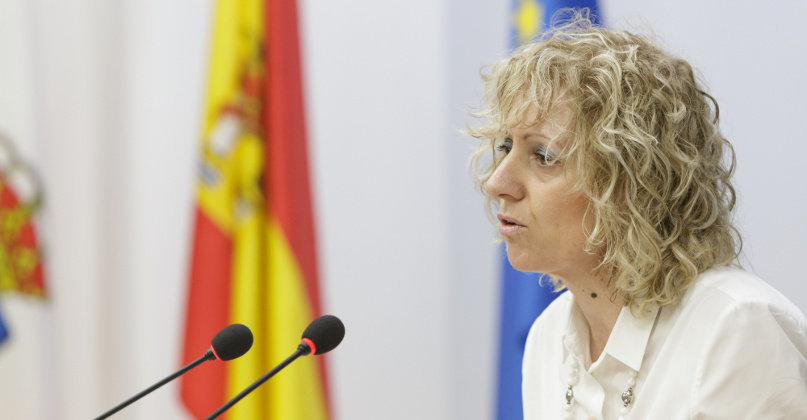 La vicepresidenta del Gobierno de Cantabria, Eva Díaz Tezanos