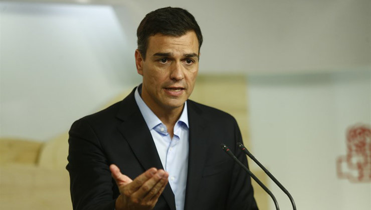 El secretario general del PSOE, Pedro Sánchez