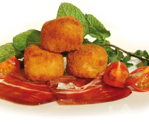 Las croquetas de jamón