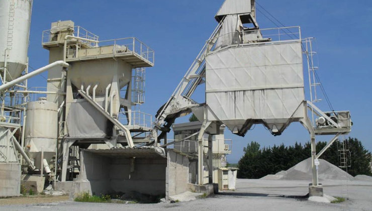 Planta de aglomerado de Copsesa en Igollo de Camargo