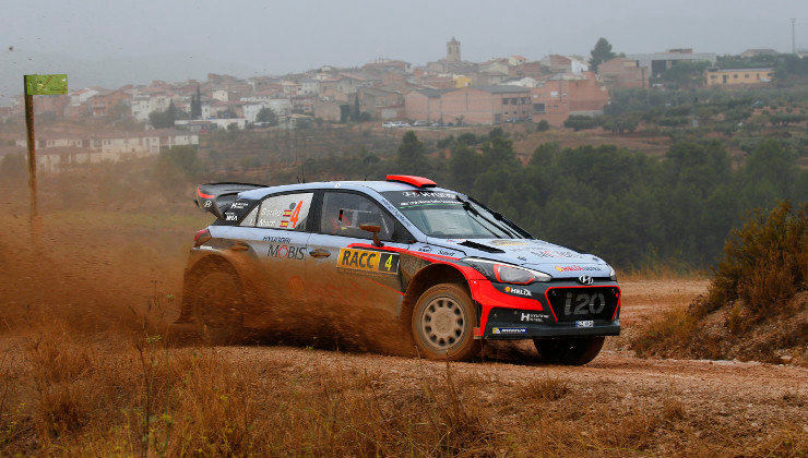 Dani Sordo se ha colocado líder en el 52 RallyRACC