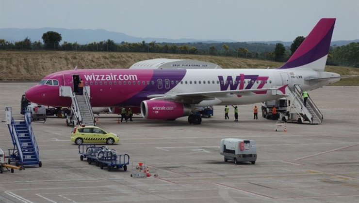 Avión de Wizz Air