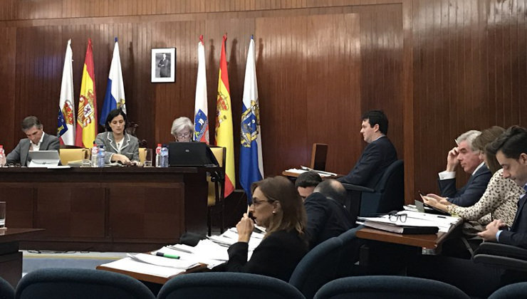 Pleno del Ayuntamiento de Santander