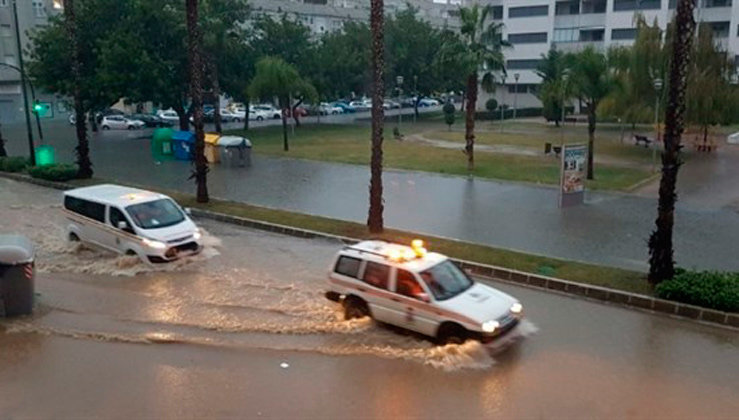 Las inundaciones de Estepona han dejado una víctima mortal de 26 años