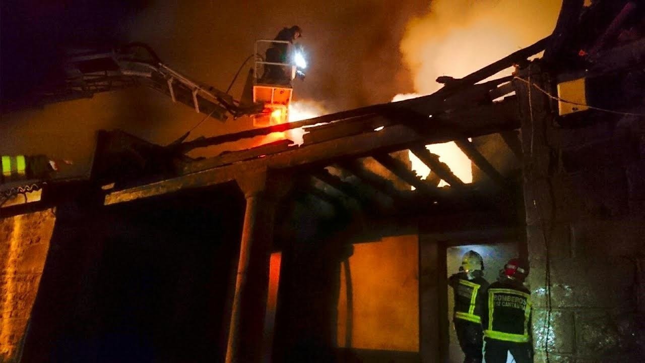 Incendio en una vivienda de Rionansa