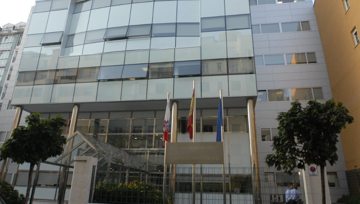 Sede central del Gobierno de Cantabria, en la santanderina calle de Peña Herbosa