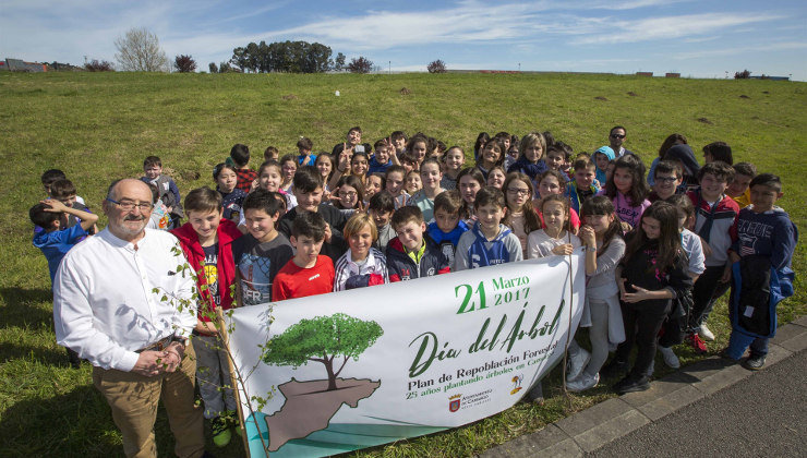 Los escolares elegirán el nombre del parque de la antigua Marisma de Cacho de Camargo