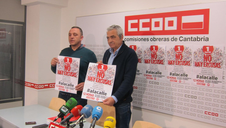 Los secretarios generales de UGT y CCOO, Mariano Carmona y Carlos Sánchez