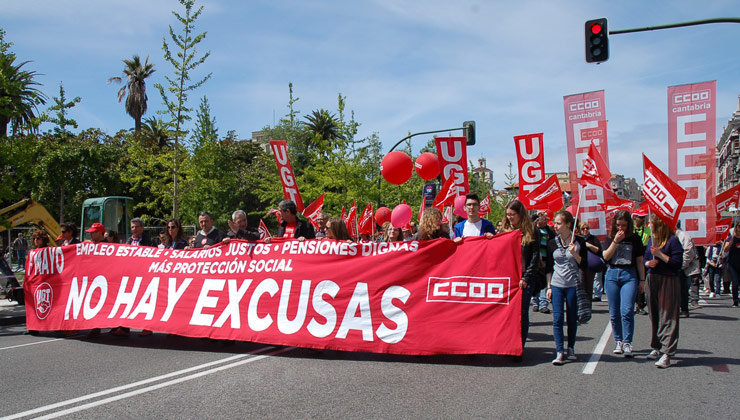 Manifestación del 1 de Mayo