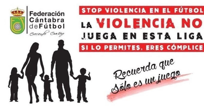 La FCF inicia una campaña contra la violencia en el fútbol