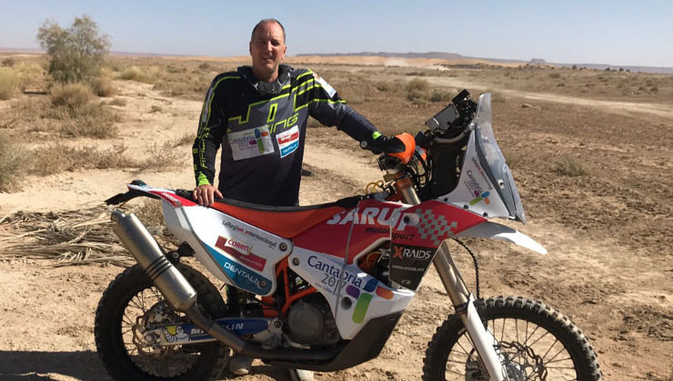 Chus Puras preparado para el Merzouga Rally 2017