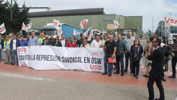 Representantes de USO han bloqueado el acceso a GSW