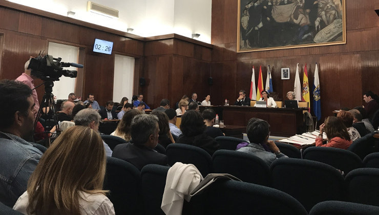 Pleno del Ayuntamiento de Santander