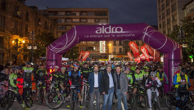 Salida de la 'Aldro Nigth City Trail'