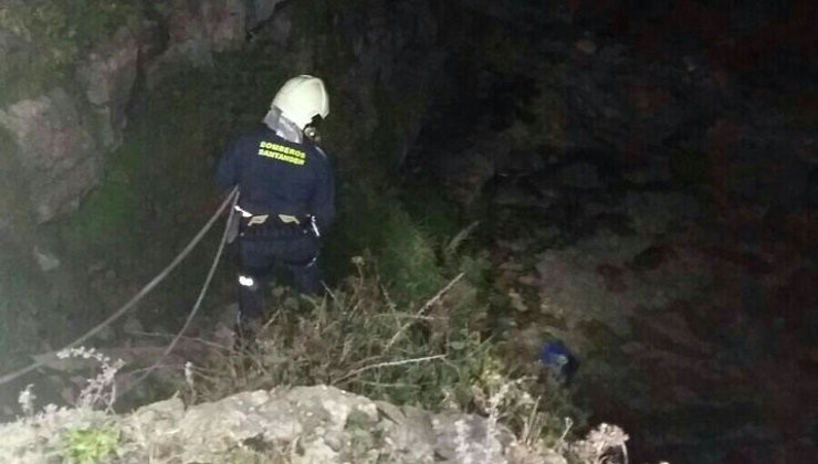 Intrervención de los Bomberos de Santander