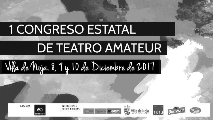 Cartel Congreso Estatal de Teatro Amateur