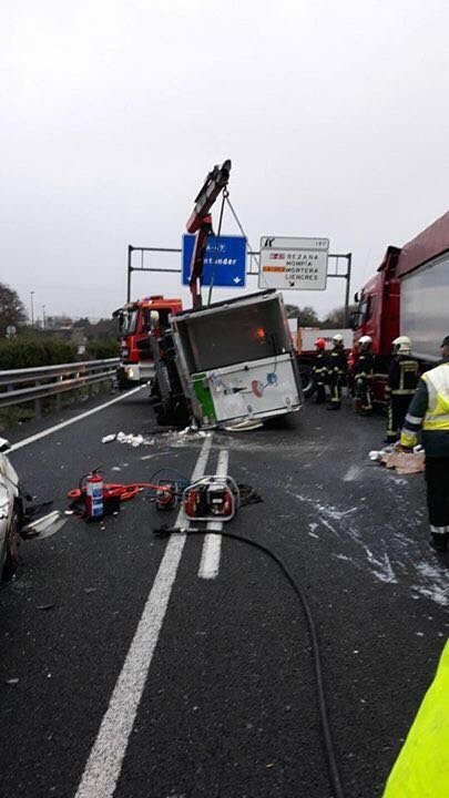 Accidente A67