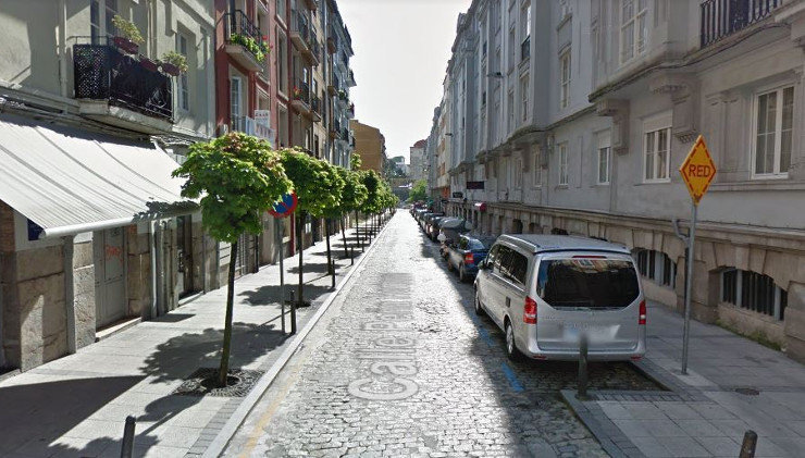 Calle Peña Herbosa en Santander