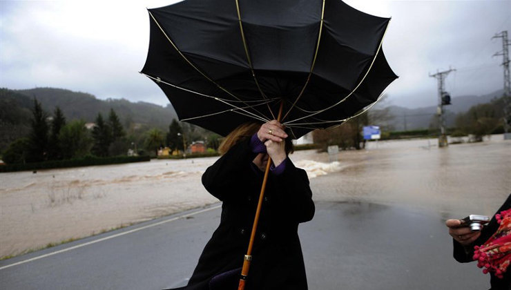 El viento ha alcanzado los 70 km/h en Santander