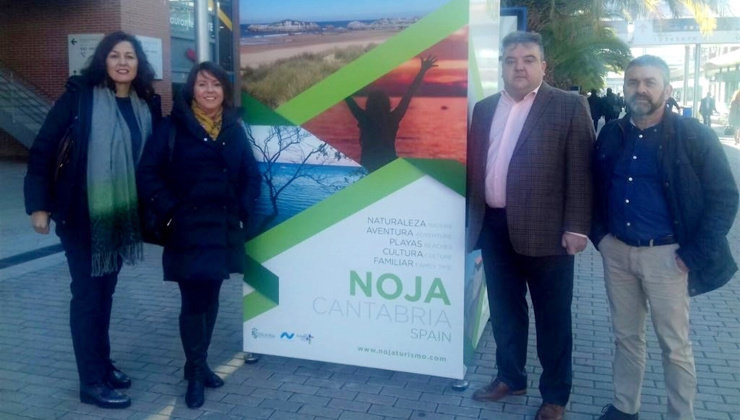 El alcalde de Noja y varios concejales en FITUR