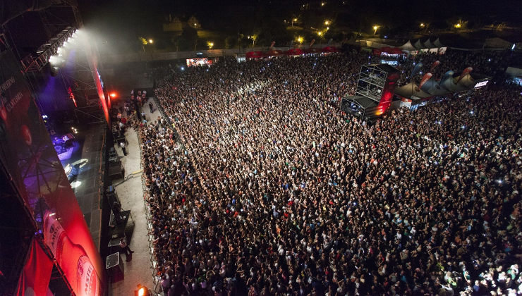 Concierto en la Campa de La Magdalena