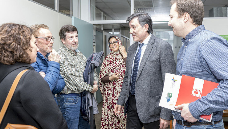 Mañanes con la delegada saharaui en Cantabria