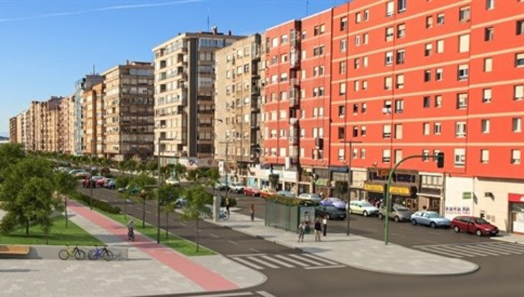 Calle Marqués de la Hermida de Santander