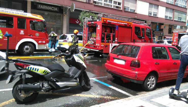 Incendio en la Calle Marqués de la Hermida02