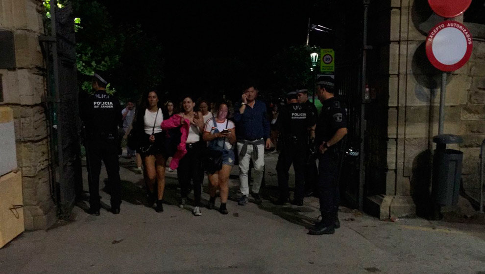 La seguridad ha desalojado el concierto de David Guetta. Foto: edc