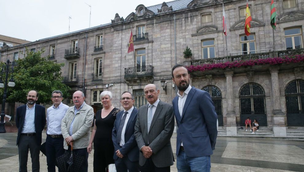 Preacuerdo para rehabilitar el Palacio Municipal