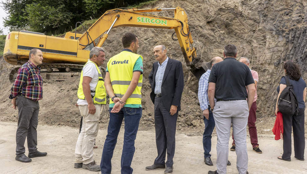 Mejora en las obras de la carretera La Canal-Soto