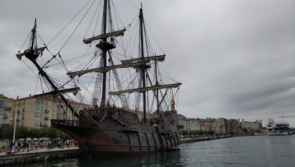 Galeón Andalucía en Santander