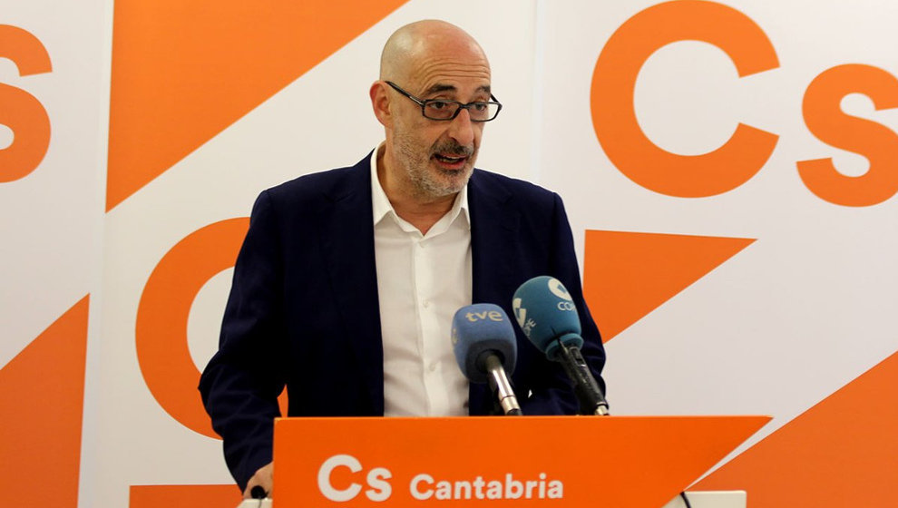 El portavoz de Cs en Cantabria, Félix Álvarez