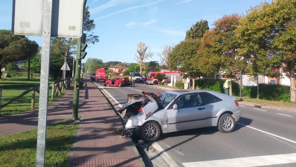 Imagen del accidente