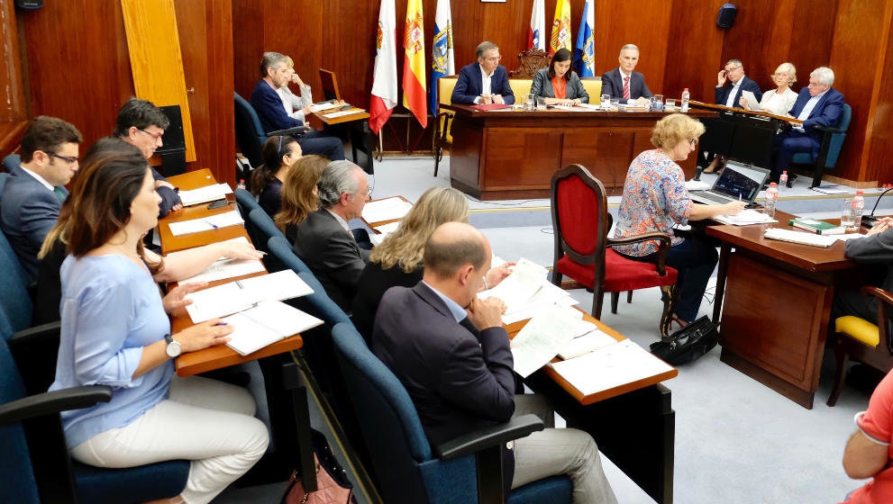 Pleno del Ayuntamiento de Santander