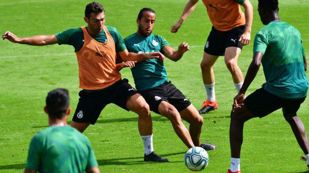 Entrenamiento del Racing