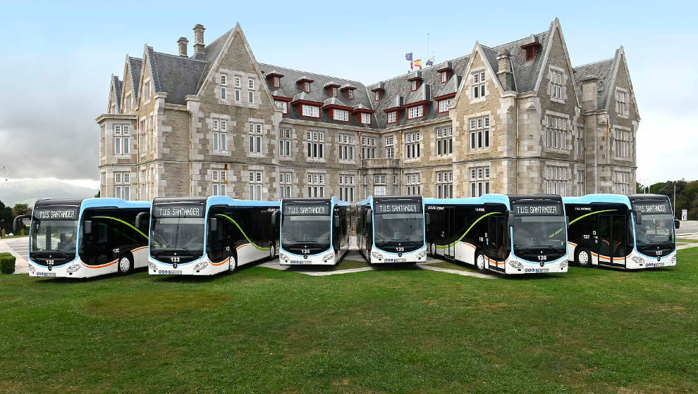 Nuevos autobuses híbridos para el Transporte Urbano de Santander (TUS)