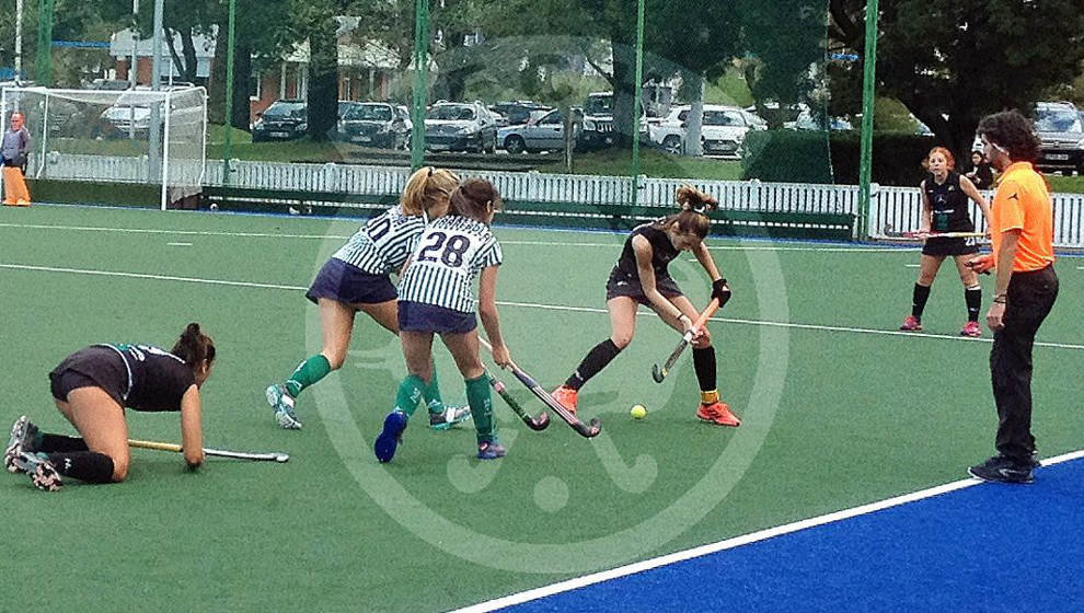 Los equipos cántabros de hockey no han vivido una buena semana de resultados